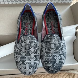 Rothy’s charcoal grid loafers, 6.5